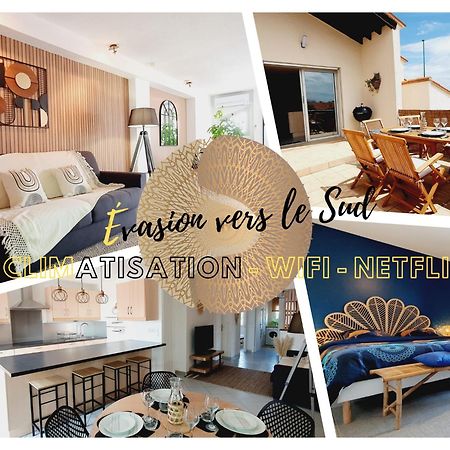 Agreable T3 - Evasion Vers Le Sud - Saleilles Exterior foto